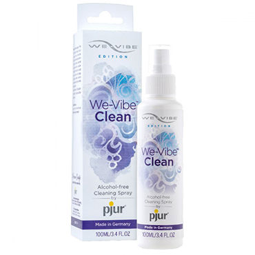 Pjur We-Vibe Clean, 100 мл, Спрей для очистки игрушек Pjur We-Vibe Clean, 100 мл, Спрей для очистки игрушек