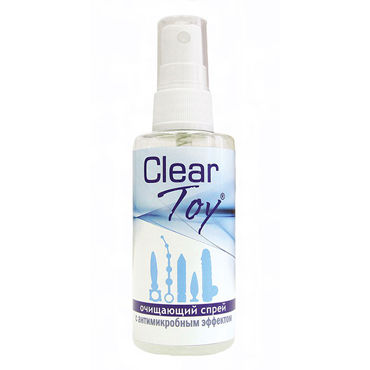 Bioritm Clear Toy, 75 мл, Очищающий спрей Bioritm Clear Toy, 75 мл, Очищающий спрей