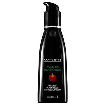 Wicked Aqua Candy Apple, 60 мл, С ароматом сахарного яблока Wicked Aqua Candy Apple, 60 мл, С ароматом сахарного яблока