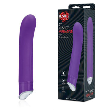 Hustler G-Spot Vibrator, Вибратор с загнутой головкой Hustler G-Spot Vibrator, Вибратор с загнутой головкой