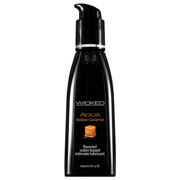 Wicked Aqua Salted Caramel, 60 мл, С ароматом соленой карамели Wicked Aqua Salted Caramel, 60 мл, С ароматом соленой карамели