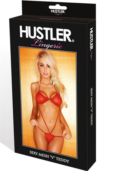 Hustler Боди V-формы, красный - Невероятно откровенный - купить в секс шопе Hustler Боди V-формы, красный - Невероятно откровенный - купить в секс шопе