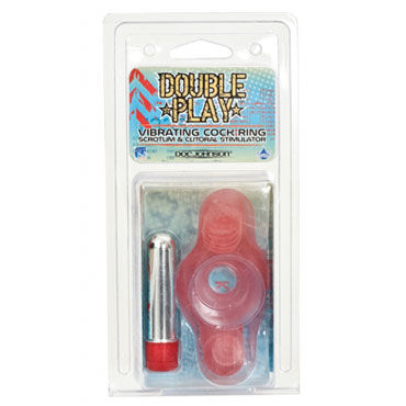 Doc Johnson Double Play, Эрекционное кольцо со стимуляторами и другие товары Doc Johnson с фото Doc Johnson Double Play, Эрекционное кольцо со стимуляторами и другие товары Doc Johnson с фото