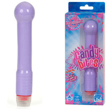 Doc Johnson Candy Bites, лиловый, Стимулятор для анального и вагинального массажа Doc Johnson Candy Bites, лиловый, Стимулятор для анального и вагинального массажа