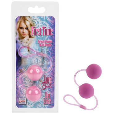 California Exotic First Time Love Balls, розовый, Вагинальные шарики California Exotic First Time Love Balls, розовый, Вагинальные шарики