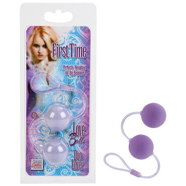 California Exotic First Time Love Balls, фиолетовый, Вагинальные шарики California Exotic First Time Love Balls, фиолетовый, Вагинальные шарики