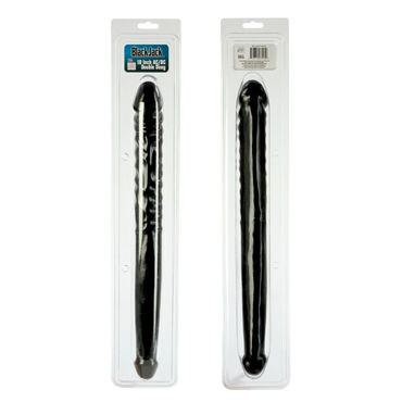 California Exotic Double Dongs, черный - Двухсторонний фаллоимитатор - купить в секс шопе California Exotic Double Dongs, черный - Двухсторонний фаллоимитатор - купить в секс шопе