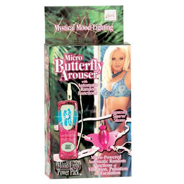 California Exotic Micro Butterfly Arouser - Вибробабочка на ремешках - купить в секс шопе California Exotic Micro Butterfly Arouser - Вибробабочка на ремешках - купить в секс шопе
