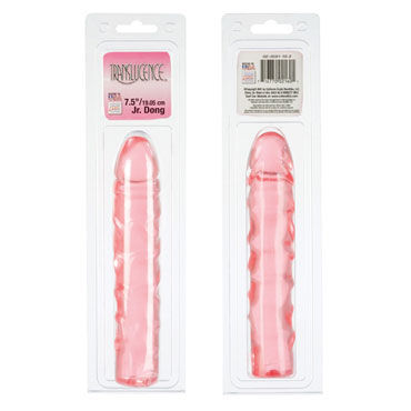 California Exotic Jr. Dong 19 см, розовый - Гладкий и нежный фаллоимитатор - купить в секс шопе California Exotic Jr. Dong 19 см, розовый - Гладкий и нежный фаллоимитатор - купить в секс шопе