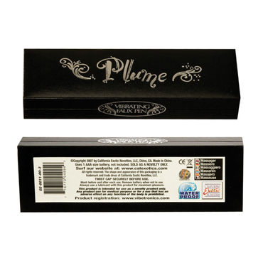 California Exotic Vibrating Faux Pen, черный - Точечный массажер - купить в секс шопе California Exotic Vibrating Faux Pen, черный - Точечный массажер - купить в секс шопе