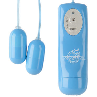 Doc Johnson Short n Sweet Dual Power Bullets, голубой - фото, отзывы Doc Johnson Short n Sweet Dual Power Bullets, голубой - фото, отзывы