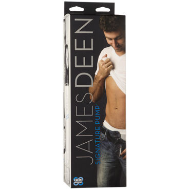 Doc Johnson James Deen Signature Pump - Мужская вакуумная помпа - купить в секс шопе Doc Johnson James Deen Signature Pump - Мужская вакуумная помпа - купить в секс шопе