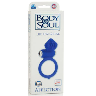 California Exotic Body & Soul Affection, синее - Эрекционное кольцо со стимуляцией клитора - купить в секс шопе California Exotic Body & Soul Affection, синее - Эрекционное кольцо со стимуляцией клитора - купить в секс шопе