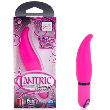 California Exotic Tantric Namaste Massagers, розовый, Водонепроницаемый минивибратор California Exotic Tantric Namaste Massagers, розовый, Водонепроницаемый минивибратор