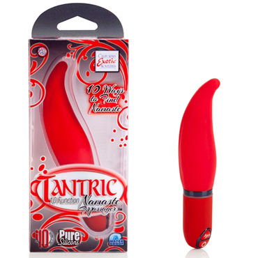 California Exotic Tantric Namaste Massagers, красный, Водонепроницаемый минивибратор California Exotic Tantric Namaste Massagers, красный, Водонепроницаемый минивибратор