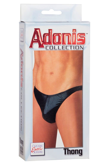California Exotic Adonis Mens Wet Look Thong, Мужские трусы-танга California Exotic Adonis Mens Wet Look Thong, Мужские трусы-танга
