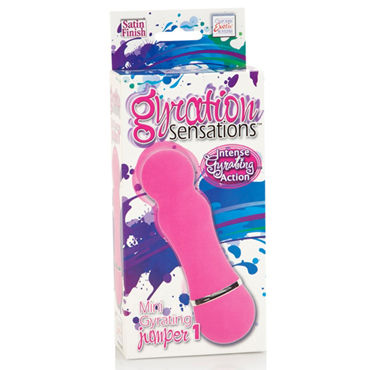 California Exotic Gyration Sensations Mini Gyrating Jumper, розовый - Мощный минивибратор - купить в секс шопе California Exotic Gyration Sensations Mini Gyrating Jumper, розовый - Мощный минивибратор - купить в секс шопе