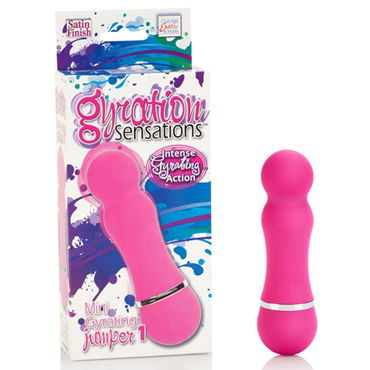 California Exotic Gyration Sensations Mini Gyrating Jumper, розовый, Мощный минивибратор California Exotic Gyration Sensations Mini Gyrating Jumper, розовый, Мощный минивибратор