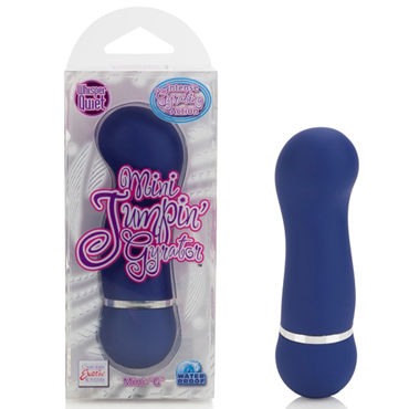 California Exotic Mini Jumpin Gyrator Mini G Vibe, синий, Мощный минивибратор для стимуляции точки G California Exotic Mini Jumpin Gyrator Mini G Vibe, синий, Мощный минивибратор для стимуляции точки G