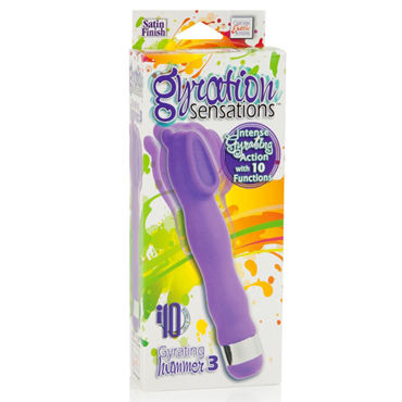 California Exotic Gyration Sensations Gyrating Hummer, фиолетовый - Вибратор с ложечкой и выступом для стимуляции клитора и точки G - купить в секс шопе California Exotic Gyration Sensations Gyrating Hummer, фиолетовый - Вибратор с ложечкой и выступом для стимуляции клитора и точки G - купить в секс шопе