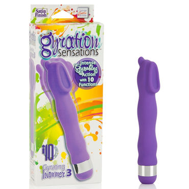 California Exotic Gyration Sensations Gyrating Hummer, фиолетовый, Вибратор с ложечкой и выступом для стимуляции клитора и точки G California Exotic Gyration Sensations Gyrating Hummer, фиолетовый, Вибратор с ложечкой и выступом для стимуляции клитора и точки G