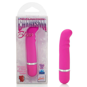 California Exotic Charisma Bliss, розовый, Минивибратор для стимуляции точки G California Exotic Charisma Bliss, розовый, Минивибратор для стимуляции точки G