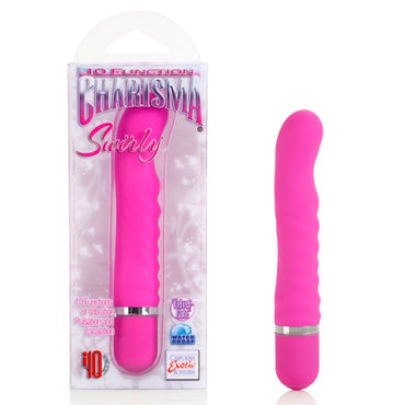 California Exotic Charisma Swirly, розовый, Минивибратор для стимуляции точки G California Exotic Charisma Swirly, розовый, Минивибратор для стимуляции точки G