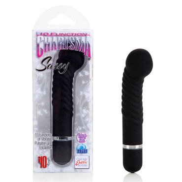 California Exotic Charisma Sassy, черный, Минивибратор для стимуляции точки G California Exotic Charisma Sassy, черный, Минивибратор для стимуляции точки G