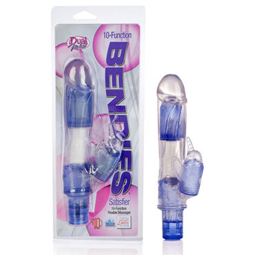 California Exotic Bendies Satisfier, Вибратор с фиксирующимся под разными углами стволом California Exotic Bendies Satisfier, Вибратор с фиксирующимся под разными углами стволом