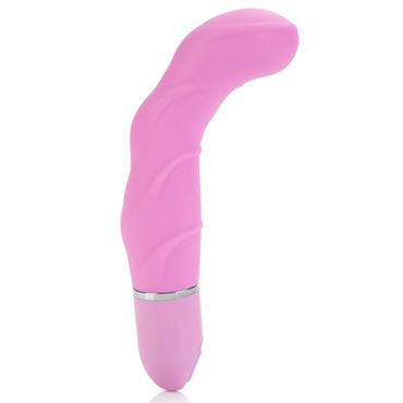 California Exotic Pleasure Bendie Ridged G, розовый - Вибратор с фиксирующимся под разными углами стволом - купить в секс шопе California Exotic Pleasure Bendie Ridged G, розовый - Вибратор с фиксирующимся под разными углами стволом - купить в секс шопе
