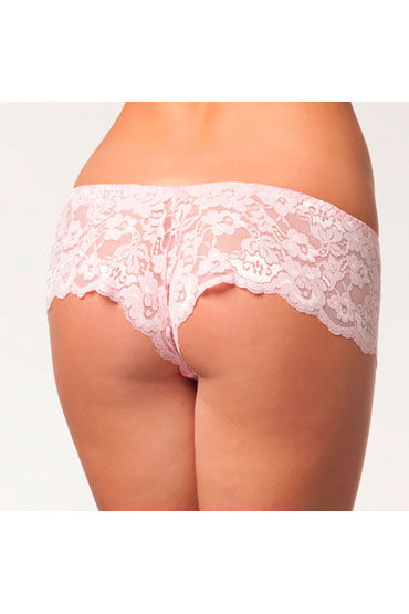 Coquette шортики, розовые, Кружевные, с заниженной талией Coquette шортики, розовые, Кружевные, с заниженной талией