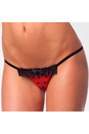 Coquette стринги, В черный горошек Coquette стринги, В черный горошек