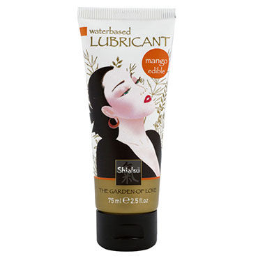 Shiatsu Waterbased Lubricant Mango, 75 мл, Съедобный лубрикант манго Shiatsu Waterbased Lubricant Mango, 75 мл, Съедобный лубрикант манго