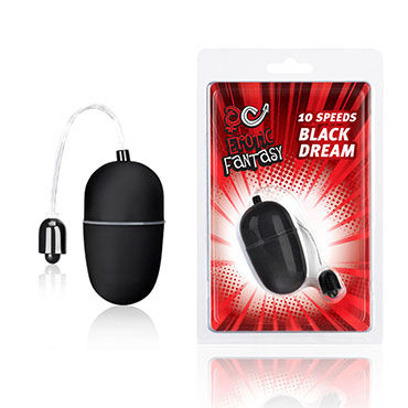 Erotic Fantasy Black Dream, Многофункциональное виброяйцо Erotic Fantasy Black Dream, Многофункциональное виброяйцо