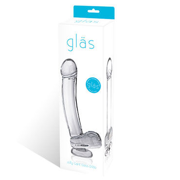 Glas Jolly Giant - Фаллос из стекла - купить в секс шопе Glas Jolly Giant - Фаллос из стекла - купить в секс шопе