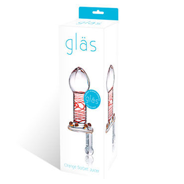 Glas Orange Sorbet - Анальная пробка - купить в секс шопе Glas Orange Sorbet - Анальная пробка - купить в секс шопе