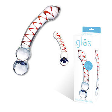 Glas Zuzu Petals, Фаллос со спиралью и незабудкой Glas Zuzu Petals, Фаллос со спиралью и незабудкой