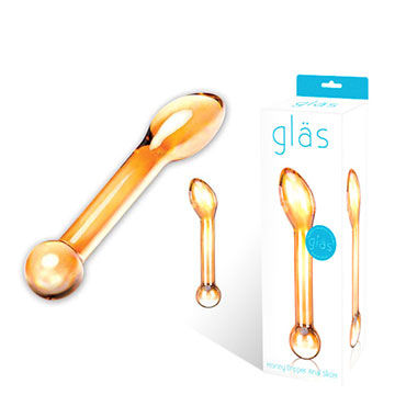 Glas Honey Dripper стимулятор, Шафрановый стимулятор простаты Glas Honey Dripper стимулятор, Шафрановый стимулятор простаты