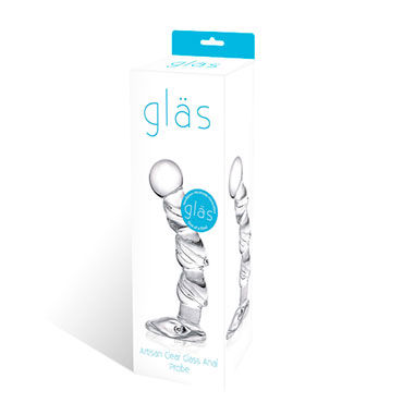 Glas Artisan Clear стимулятор - Мужской стимулятор простаты - купить в секс шопе Glas Artisan Clear стимулятор - Мужской стимулятор простаты - купить в секс шопе