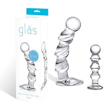 Glas Artisan Clear стимулятор, Мужской стимулятор простаты Glas Artisan Clear стимулятор, Мужской стимулятор простаты