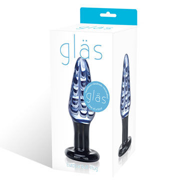 Glas Europa пробка - Гламурная, с узорами - купить в секс шопе Glas Europa пробка - Гламурная, с узорами - купить в секс шопе