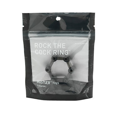 Hustler Rock The Cock Ring - Стимулирующее кольцо - купить в секс шопе Hustler Rock The Cock Ring - Стимулирующее кольцо - купить в секс шопе