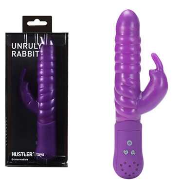 Hustler Unruly Rabbit, Tрехскоростной вибратор Hustler Unruly Rabbit, Tрехскоростной вибратор