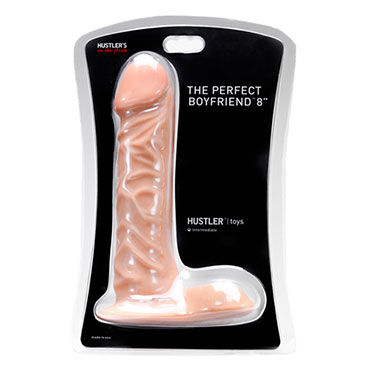 Hustler The Perfect Boyfriend - Фаллоимитатор-реалистик - купить в секс шопе Hustler The Perfect Boyfriend - Фаллоимитатор-реалистик - купить в секс шопе