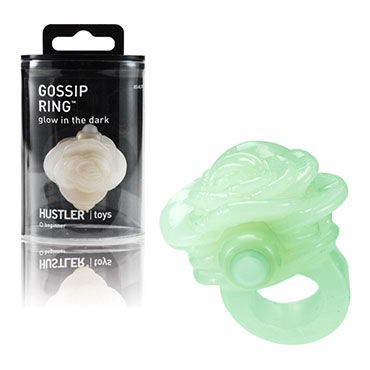 Hustler Gossip Ring, зеленый, Насадка на палец в виде цветка Hustler Gossip Ring, зеленый, Насадка на палец в виде цветка