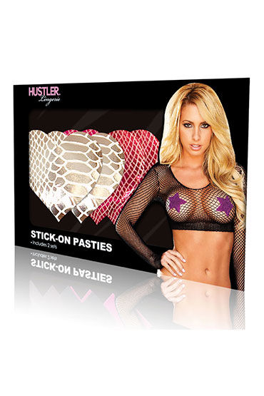 Hustler пэстисы, розовые и серебристые - фото, отзывы Hustler пэстисы, розовые и серебристые - фото, отзывы