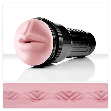 FleshLight Mouth Vortex, Ротик-мастурбатор с рельефным тоннелем FleshLight Mouth Vortex, Ротик-мастурбатор с рельефным тоннелем