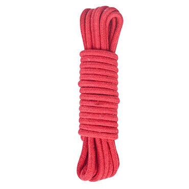 Lux Fetish веревка, красная, Для бондажа, 20 м Lux Fetish веревка, красная, Для бондажа, 20 м