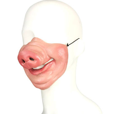 Lux Fetish Pig Mask, В виде поросенка Lux Fetish Pig Mask, В виде поросенка
