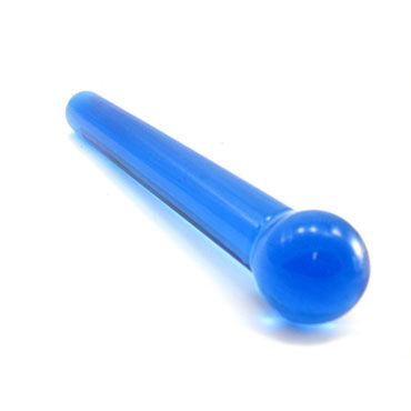 Lucom фаллос, индиго, Из стекла, для анальных игр Lucom фаллос, индиго, Из стекла, для анальных игр